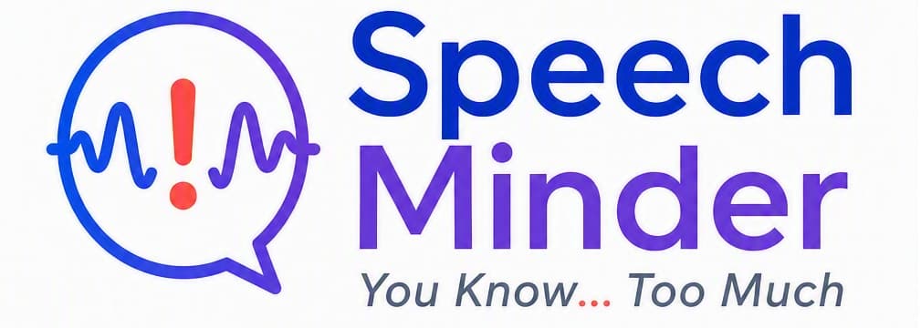 Speech Minder logo and banner